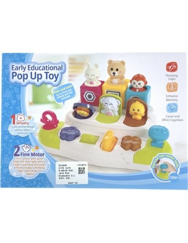 Interactive Toy Pop Up Animals