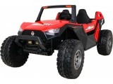 Elektromobilis Buggy Clash STRONG 4x4, raudonas