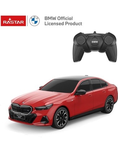 Nuotoliniu būdu valdomas automobilis 1:24 BMW i5 raudonas RASTAR