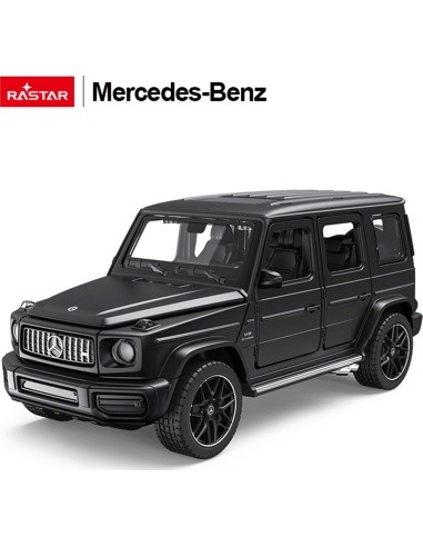 Metalinis automobilis 1/32 Mercedes-Benz AMG G63 su garsu, juodas, RASTAR