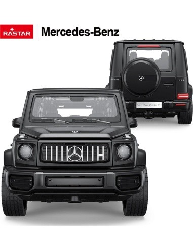 Metalinis automobilis 1/32 Mercedes-Benz AMG G63 su garsu, juodas, RASTAR