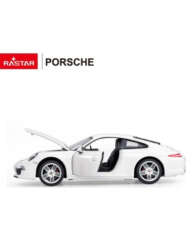 Metalinis automobilis 1:24 Porsche 911 baltas RASTAR