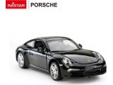 Metal Car 1:24 Porsche 911 Black RASTAR