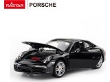 Metal Car 1:24 Porsche 911 Black RASTAR