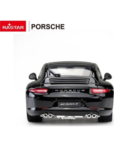 Metal Car 1:24 Porsche 911 Black RASTAR