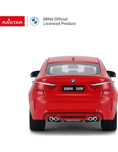 Metalinis automobilis 1:24 BMW X6M raudonas RASTAR