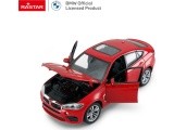 Kovové auto 1:24 BMW X6M Red RASTAR