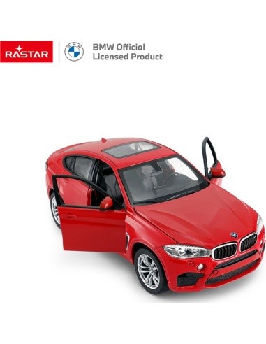 Kovové auto 1:24 BMW X6M Red RASTAR