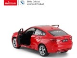 Kovové auto 1:24 BMW X6M Red RASTAR