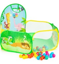Dry pool tent for children 50 balls