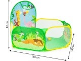 Dry pool tent for children 50 balls