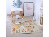 Large EVA foam mat for children Farm 90,5x90,5 cm 21 el. ECOTOYS
