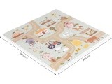 Large EVA foam mat for children Farm 90,5x90,5 cm 21 el. ECOTOYS