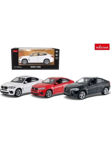 Metal Car 1:24 BMW X6M White RASTAR