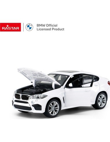 Metal Car 1:24 BMW X6M White RASTAR