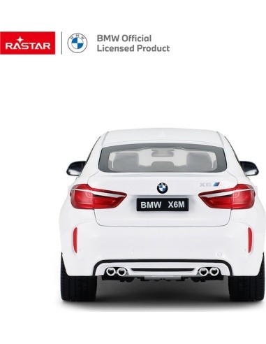 Metal Car 1:24 BMW X6M White RASTAR