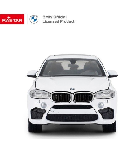 Metalinis automobilis 1:24 BMW X6M baltas RASTAR