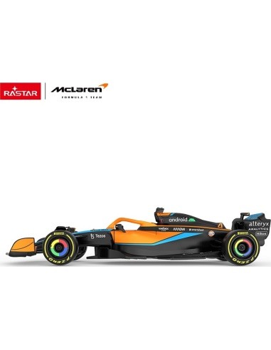 Metalinis automobilis 1:24 McLaren F1 MCL36 Rastar, oranžinis