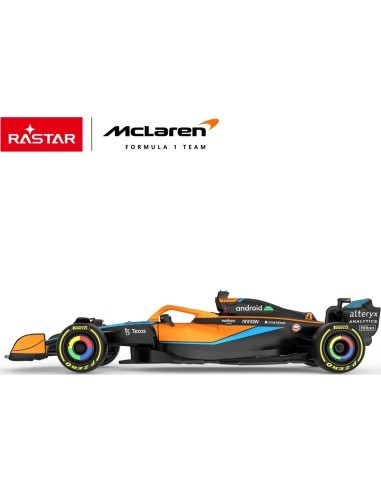 Metalinis automobilis 1:24 McLaren F1 MCL36 Rastar, oranžinis