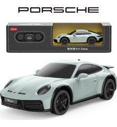 Nuotoliniu būdu valdomas automobilis 1:24 Porsche 911 Dakar Mint RASTAR