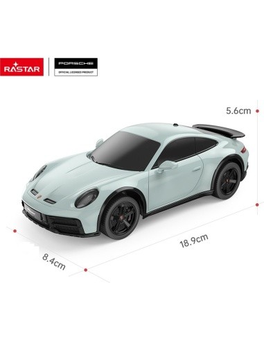 Nuotoliniu būdu valdomas automobilis 1:24 Porsche 911 Dakar Mint RASTAR