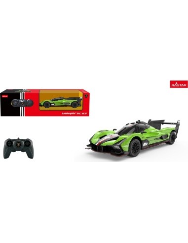 R/C Car 1:24 Lamborghini SC63 Green RASTAR