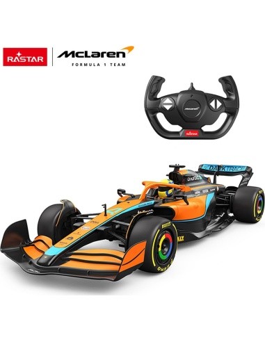 Nuotoliniu būdu valdomas 1:12 McLaren F1 MCL36 oranžinis RASTAR