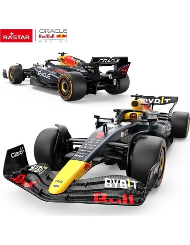 Nuotoliniu būdu valdomas automobilis 1:16 Red Bull F1 RB19 mėlynas RASTAR