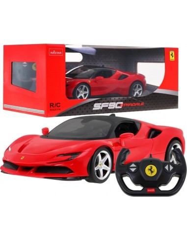 Nuotoliniu būdu valdomas automobilis Ferrari SF90 1:14 RASTAR