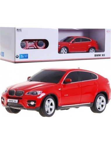 R/C toy car BMW X 6 Red 1:24 RASTAR
