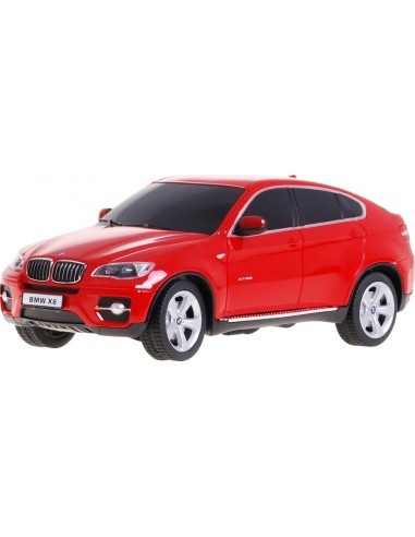 Nuotoliniu būdu valdomas automobilis BMW X6 raudonas 1:24 RASTAR