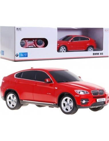R/C toy car BMW X 6 Red 1:24 RASTAR