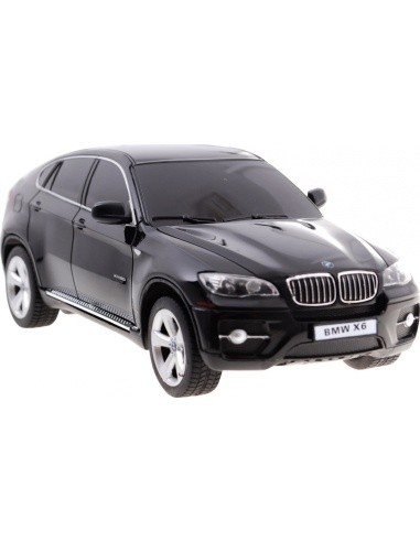 Nuotoliniu būdu valdomas automobilis BMW X6, juodas, 1:24, RASTAR