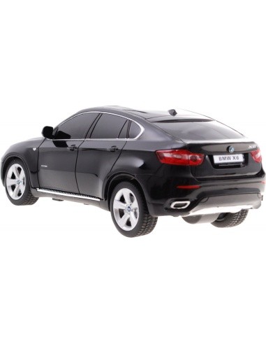 Nuotoliniu būdu valdomas automobilis BMW X6, juodas, 1:24, RASTAR