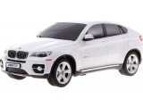 Nuotoliniu būdu valdomas automobilis BMW X6, baltas, 1:24 RASTAR