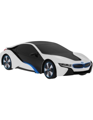Nuotoliniu būdu valdomas automobilis BMW i8, baltas, 1:24 RASTAR