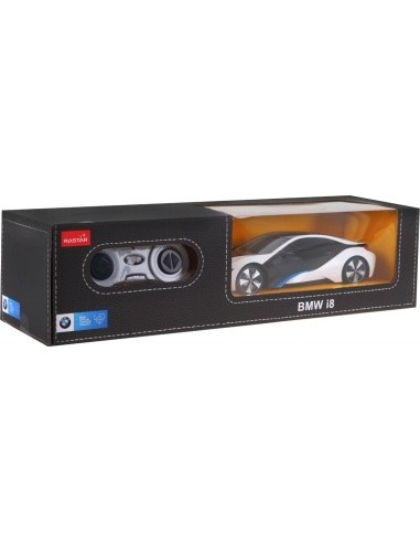 R/C toy car the BMW i8 White 1:24 RASTAR