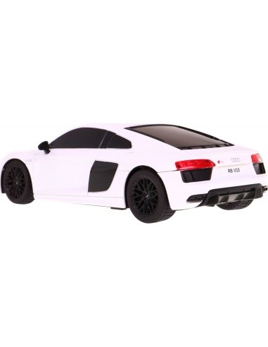 Nuotoliniu būdu valdomas automobilis Audi R8, baltas 1:24 RASTAR