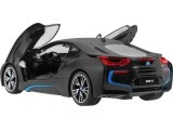 Nuotoliniu būdu valdomas automobilis BMW i8 juodas 1:14 RASTAR