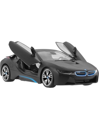 Nuotoliniu būdu valdomas automobilis BMW i8 juodas 1:14 RASTAR