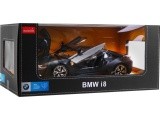 Nuotoliniu būdu valdomas automobilis BMW i8 juodas 1:14 RASTAR