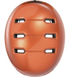 Šalmas Abus Skurb Kid goldfish orange