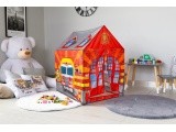 Tent with tunnel for children fireman's house playground IPLAY
