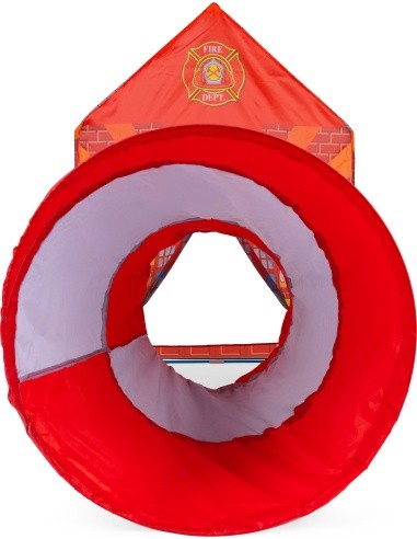 Tent with tunnel for children fireman's house playground IPLAY