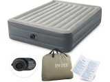 Didelis pripučiamas čiužinys 203x152 cm su įmontuota pompa INTEX 64126