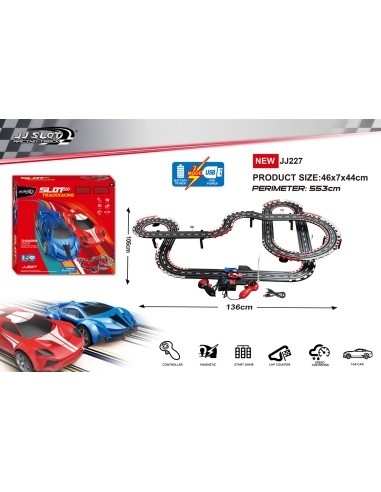 TRACK SPORT Car Racing Track Length 553cm