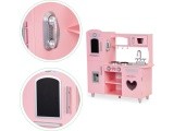 Large Wooden Kitchen For Kids Eco Toys, Sound Effects