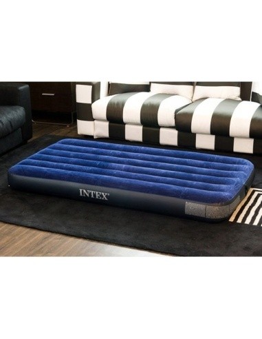 Velor Sleeping Bed Air Mattress Intex, 191x76cm