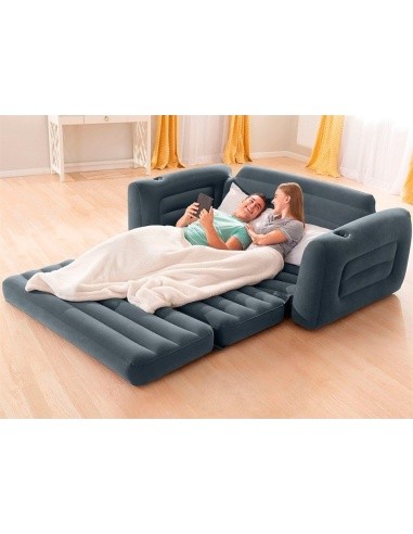 Inflatable sofa bed convertible mattress 2-in-1 INTEX 66552
