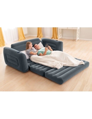 Inflatable sofa bed convertible mattress 2-in-1 INTEX 66552